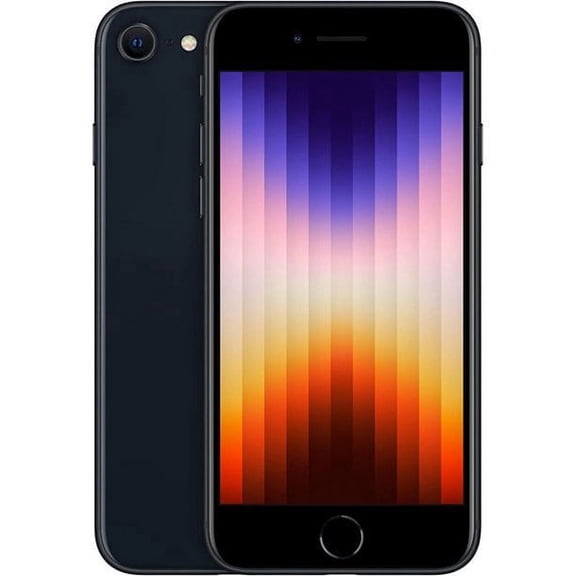 Pre-Owned Apple iPhone SE (3rd Generation) 128 GB, Boost Locked Midnight
