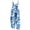Sky Blue, variant on Taqqpue Girls Sleeveless Jumpsuit Spaghetti Strap Wide Leg Romper with Side Pockets Print Casual Summer Fall Outfit Clothes Oversize Long Trousers Pants for Girls Kids Size 5-16 Years