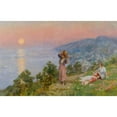 thumbnail image 3 of Vincenzo Migliaro 14x11 Black Modern Framed Museum Art Print Titled - Sunset in Spring, 3 of 5