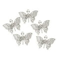 thumbnail image 6 of BLESIYA 6x50Pcs Butterfly Charms Findings Pendents for Hairpin Earrings Birthday Gifts B 6 Pcs, 6 of 8