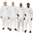 thumbnail image 4 of International Enviroguard Collared Coverall,Elastic,White,XL,PK25 8013-XL, 4 of 8