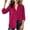Hot Pink, variant on Atogsazn Childrens Casual 3/4 Sleeve Shirts Girls Dressy Button Corduroy Jacket with Pocket Outerwear White 5-6Years Fashion