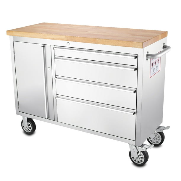 THOR 48 Inch Tool Chest with 1 and 4 Drawers Highend Anti