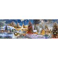 thumbnail image 1 of 5D DIY diamante pintura Navidad ciudad completo taladro Rhinestone mosaico arte imagen FLhrweasw  Nuevo, 1 of 9