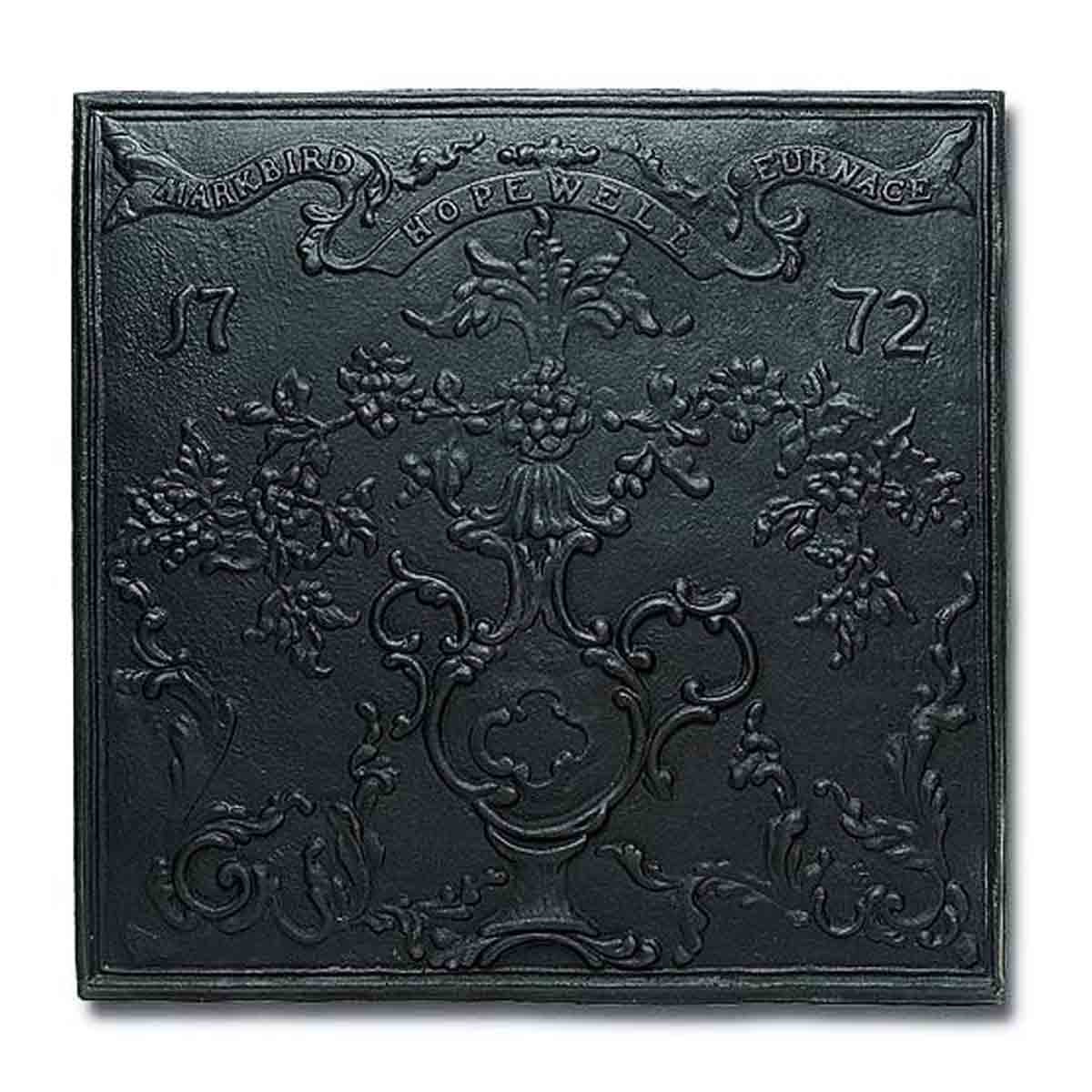 Minuteman International Aetna Cast Iron Fireback Minuteman International ACHLA Designs CFB-05