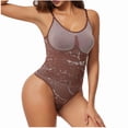 thumbnail image 2 of Wancir Women's Shapewear Bodysuit Tummy Control Body Shaper Waist Trainer Seamless Full Body Suits Butt Lifting, 2 of 4