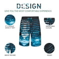 thumbnail image 6 of Beautiful Giant Men's Swim Trunks Mesh Liner Beach Board Shorts with Pocket 10.5" Inseam, 6 of 6