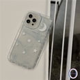 thumbnail image 3 of Funda De Teléfono De Pareja Compatible Con iPhone 8Plus 7Plus X XR 6Plus 11 Pro Max XS 11 13 12 14 Gradient Stars Moon Fantasy Cielo Estrellado Suave Tpu Airbag A Prueba De Golpes, 3 of 3