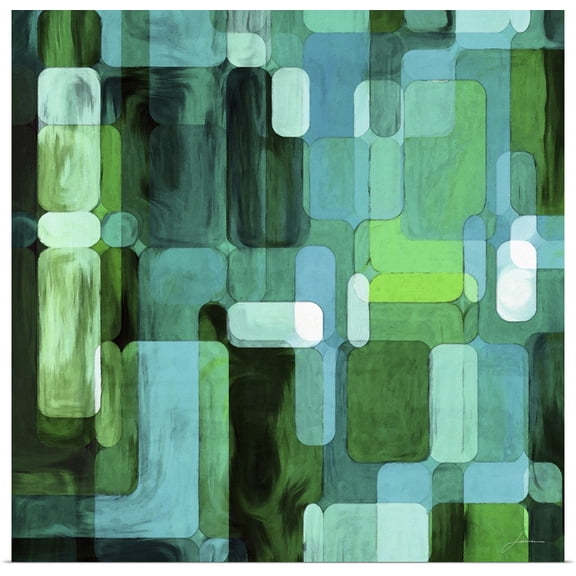 Great BIG Canvas | "Modular Tiles II" Art Print - 20x20