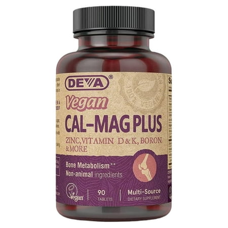 Deva Vegan Vegan Cal Mag Plus 90 Tablet