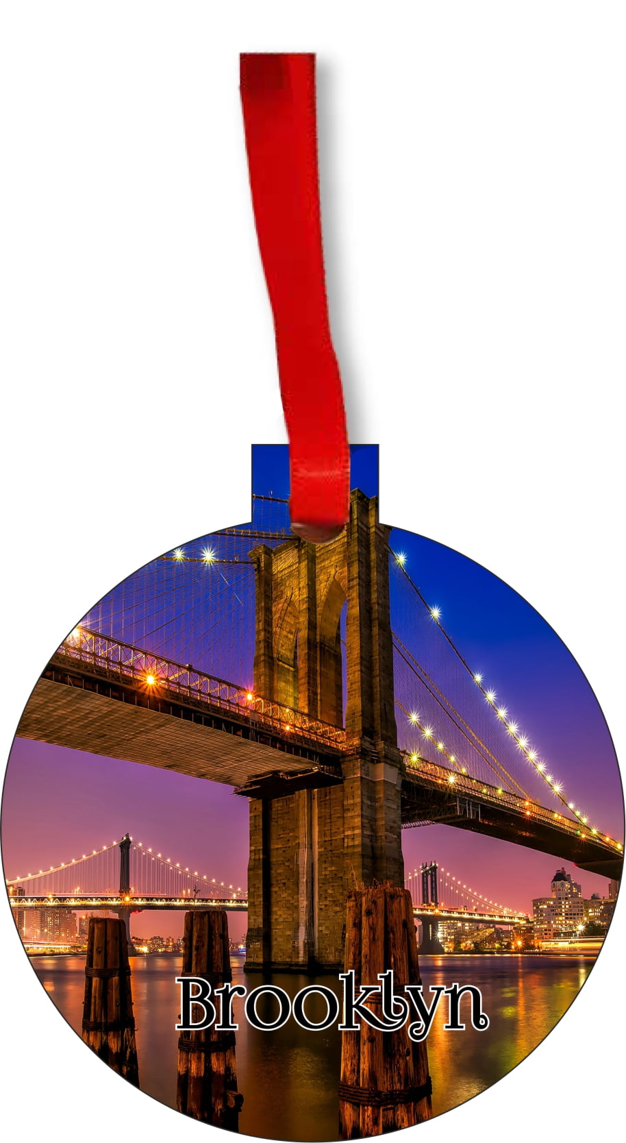 Brooklyn Bridge Christmas Ornament NYC Christmas Ornaments New York