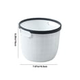 thumbnail image 3 of BAOPAI Portable Laundry Basket with Large Capacity and Breathable Design for Home Organization Storage in Bathroom and Laundry Room, 3 of 6