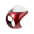 thumbnail image 4 of Headlight Fairing Screen, Motorcycle Windshield Frame Protect Replacement Accessories Universal Cowl Deflector for Motorcycle Red, 4 of 8