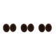 thumbnail image 1 of Sidaley Almohadillas para los oídos Cojines para auriculares Funda de esponja en la oreja Accesorios para auriculares Reemplazo de la cubierta Type1 NO1, 1 of 6