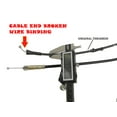 thumbnail image 5 of CF Advance For 97-02 Ford Expedition Tailgate Liftgate Rear Window Latch Release Cable Metal New 1997 1998 1999 2000 2001 2002, 5 of 8