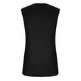 thumbnail image 4 of Pitauce Tank Tops Men Sleeveless Gym Workout Tops Summer Casual Loose Fit Crew Neck Muscle Shirt Solid Color Pullover Bodybuilding Fitness T-Shirt, 4 of 4