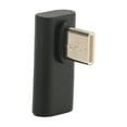 thumbnail image 2 of Adaptador USBC A USBC, Adaptador de 90 Grados 10 GBPS AMPLIENME COMPATIBLE DE ALTA VELOCIDAD DURADERA ABS USB C PARA LAPTOP, 2 of 7