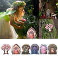 thumbnail image 3 of Popular! Fairys Doors For Trees Outdoor Miniature Fairys Door For Tree Decoration Fairys Garden AccessoriesClearance, 3 of 4