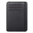 thumbnail image 1 of Retro hombre Litchee patrón Color sólido Mini monedero Casual señoras PU tarjetero, 1 of 6
