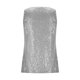 thumbnail image 5 of TaTaai Women’s Casual V Neck Sequined Blouse Sleeveless Loose Fit Solid Color Elegant Cut Printless T Shirts Soft Sequin Polyester Party Wear Gift, 5 of 8