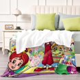 thumbnail image 4 of La Gran Aventura de la Piruleta anti-pilling, suave, ligera, esponjosa y acogedora de lujo para hogar y cocina – Perfecta para niños y adultos,100X130cm, 4 of 6