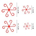 thumbnail image 2 of Pgyong 5pc Fixing Clip Climbing Support Frame Flower Folding Frame, 2 of 6