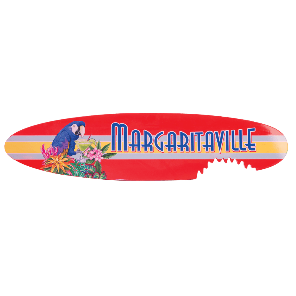 Margaritaville Surfboard Garden Sign