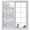 Grey, variant on Window Privacy Film Animal Print Stained Glass Window Film Decorative Sun Block Window Cover Minimalist Vintage Animal Leather Black Window Clings Static Adhesive Sticker for Bathroom 29.5"x118"
