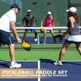thumbnail image 4 of NFTIGB USAPA Certified Pickleball Paddles for Beginners, Family Play Set with 2 Rackets, 4 Balls, Easy-to-Use, Durable & Lightweight, 4 of 8