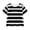 5Black, variant on Krdevn Girls Striped T-Shirt Soft Cotton Crew Neck Short Sleeve for Kids Daily Casual Wear School Play Outdoor Activities Size:13-14 Years