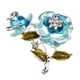 thumbnail image 1 of Broches de Pintura Al Por Goteo Broche de Flores, 1 of 6