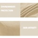 thumbnail image 2 of Cubierta de silla de oficina Funda protectora antiarrugas Estilo simple El Four Seasons Multicolor Stretch Slight Funda para el hotel Blanco Eigraketly HA012481-09, 2 of 6
