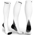 thumbnail image 1 of 2 pares de calcetines de compresión blancos - L/XL * estilo similar, 1 of 5