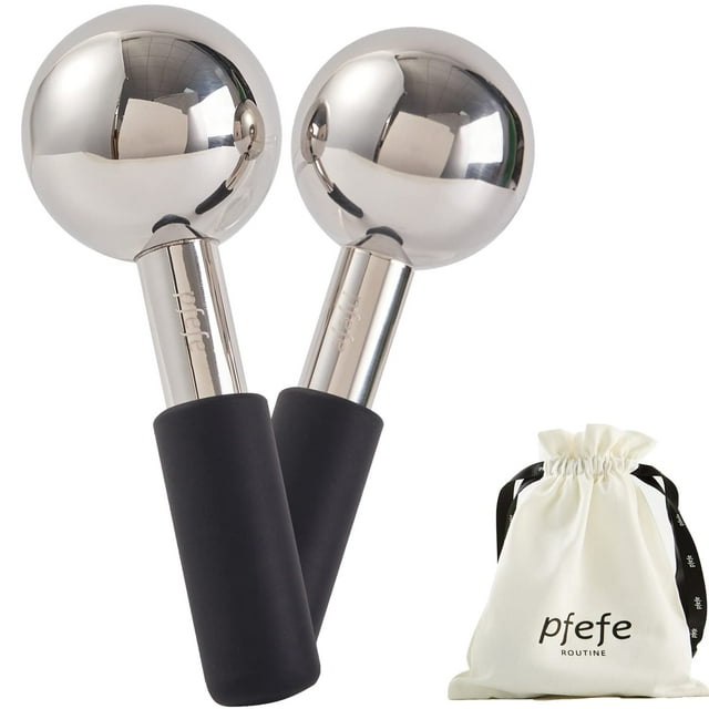 Ice Globes Pfefe para rostro y ojos de acero inoxidable