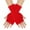04#Red, variant on Fingerless Gloves Women Man Stretchy Knitted Gloves Thumb Hole Mittens Wrist Length Arm Warmers Red