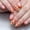 Flower Pumpkin French, variant on Thanksgiving Press Nails Square Short Nails Color Pumpkin Leaves Brown Tip Designs Classy Thanksgiving Nails Press ons Nude Glue Nails Artificial Stick Nails for Women 24 count