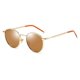 thumbnail image 5 of Gafas de sol polarizadas adelgazantes para mujer, gafas de sol de metal retro de moda para mujer, gafas de sol de cara pequeña marrón, 5 of 5
