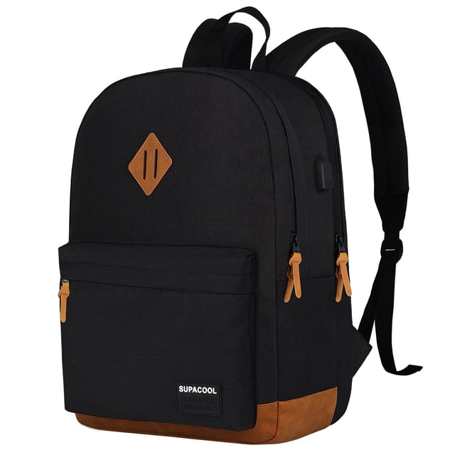 Mochila para portátil ligera SUPACOOL con puerto de carga USB