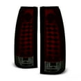 thumbnail image 4 of AKKON - Fits 94-98 C/K 1500 2500 3500 Tahoe Suburban Chrome Headlights + Corner + Bumper Signal Lamp + LED Red Smoked Tail Light, 4 of 7
