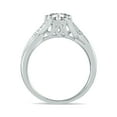 thumbnail image 2 of SZUL Women's 7/8 Carat TW Princess Cut Diamond Engagement Ring in 14K White Gold (J-K-L Color, I2-I3 Clarity), 2 of 6