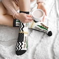 thumbnail image 7 of Women's Men's California America Flags Colorful Novelty Pattern Crew Athletic Socks, 7 of 7