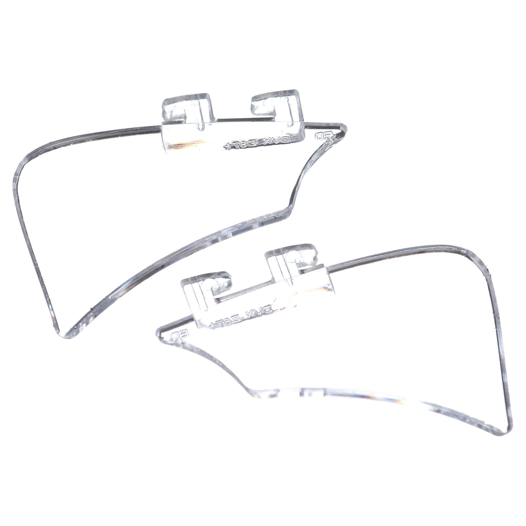 DVX EDGE CLEAR REMOVABLE SIDE SHIELDS
