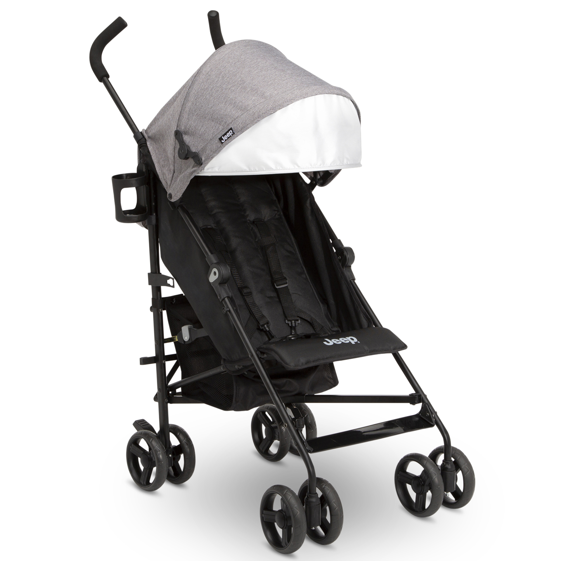 Jeep TurboGlyde Lightweight Stroller by Delta Children, Grey photo 1