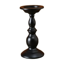 Uxgjfwu Iron Candle Holder Vintage Table Centerpiece for Wedding Halloween Home Dining Table Decor (L)