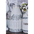 thumbnail image 2 of DecMode White Metal Decorative Vase, Set of 2 11"W, 20"H, 2 of 9