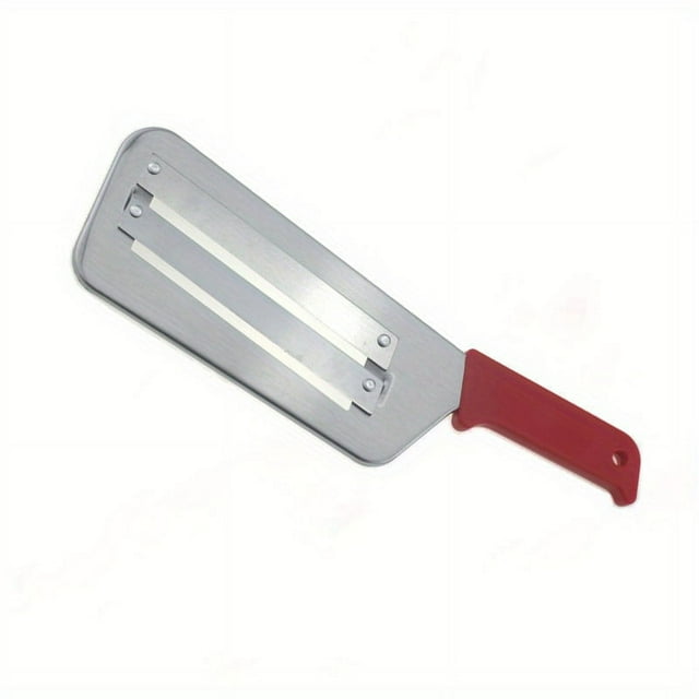 1pc, Cabbage Kitchen Knife, Cabbage Hand Chopper, Metal Sauerkraut Knife, Double Slice Planer, Vegetable Knife, Slice Knife, Chinese Cabbage Planer, Paring Knife, Kitchen Gadget, Vegetable Planer, Gra