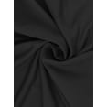 thumbnail image 6 of DARING DIVA Long Sleeve V-neck Kimono Midi Loungewear Bathrobe S Black, 6 of 6