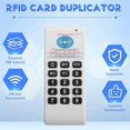 thumbnail image 4 of Handheld RFID Copier Reader Writer Duplicator 125KHz 13.56MHz Frequency ID IC Card Programmer, 4 of 5