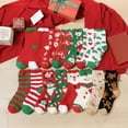 thumbnail image 3 of Yoyauz Christmas Stocking Slippers - Plush Socks for Women, Colorful Warm Fluffy Socks Christmas Socks for Women, Winter Indoor Comfort Socks, Great Christmas Gifts for Women, 3 of 8