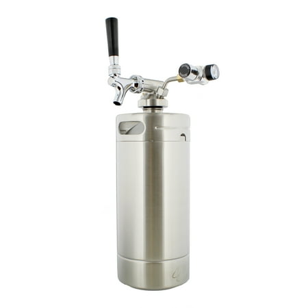 Draw Beer Dispenser 2 Kegs - Mini Keg with Regulator and Dispenser – Portable Keg Draft Beer Dispenser